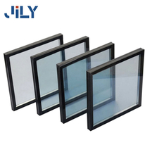 Jily High-end Villa Use Floor Picture Window Double Low-e Glass 